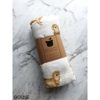 Bio Bambus Musselin Swaddle Decke Gots Baumwolle Baby Wrap von BigBearLittleBirdie