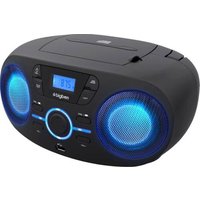 Tragbares CD/Radio mit USB schwarz von BigBen Interactive