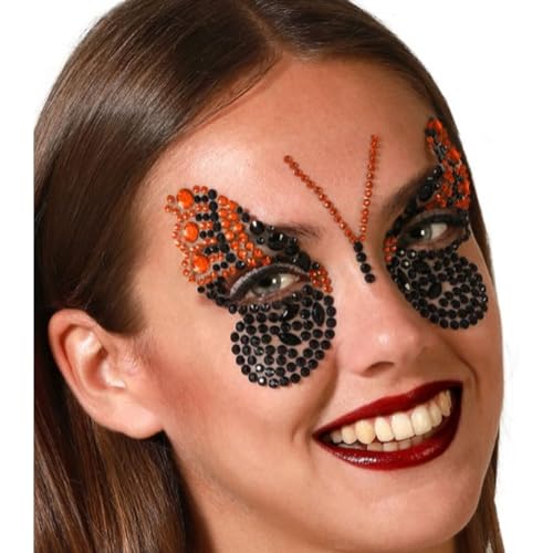 BigBuy Carnival Orange Gesichtsaufkleber von BigBuy Carnival