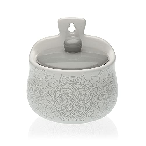 Salt Shaker mit Mandala, Keramik von BigBuy Cooking