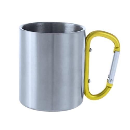 Tasse mit Karabinerhaken (210 Milliliter) 144509. von BigBuy Cooking