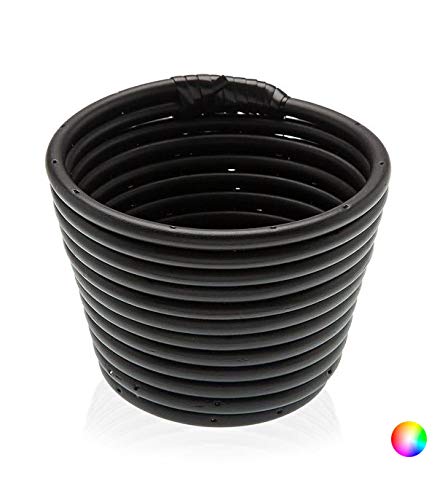 Basket polypropylene (13 x 10 x 13 cm) - Black von BigBuy Home