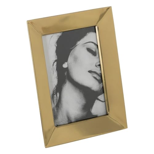 BigBuy Home Bilderrahmen Gold Edelstahl Glas 19x24 cm von BigBuy Home