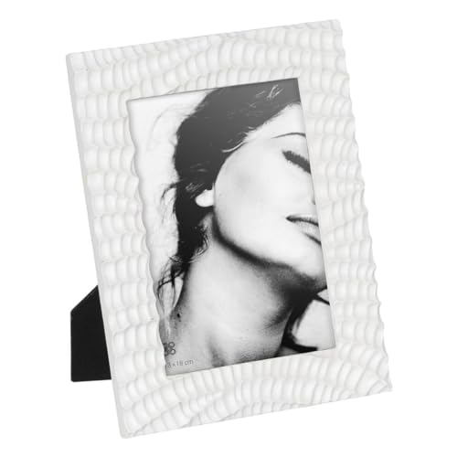 BigBuy Home Bilderrahmen weiß Polyresin 18,4 x 1,7 x 23,5 cm BigBuy Home Bilderrahmen weiß Polyresin 18,4 x 1,7 x 23,5 cm von BigBuy Home