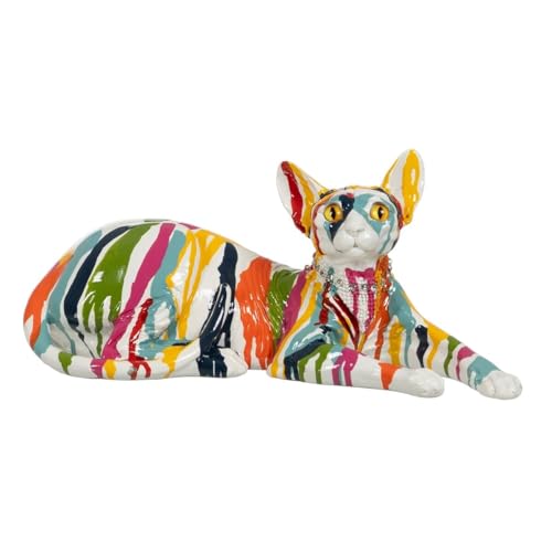 BigBuy Home Dekofigur Katze 33,5 x 15,5 x 15 cm von BigBuy Home