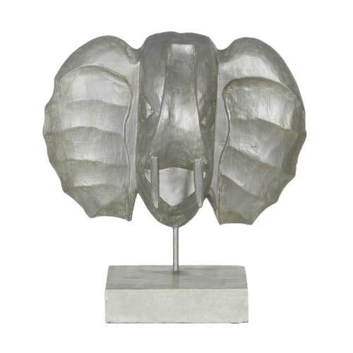 BigBuy Home Dekofigur Silber Elefant 35 x 21 x 35 cm von BigBuy Home