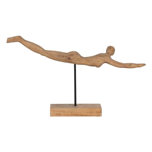 BigBuy Home Dekorative Figur Natur Frau 54 x 9 x 32 cm von BigBuy Home