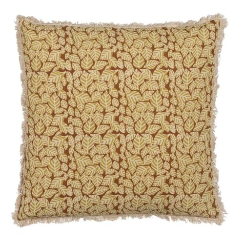 BigBuy Home Kissen Baumwolle Braun Beige 50 x 50 cm von BigBuy Home