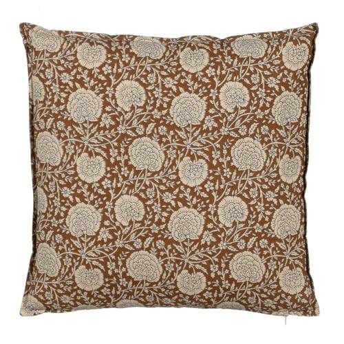 BigBuy Home Kissen Baumwolle Braun Beige 50 x 50 cm von BigBuy Home