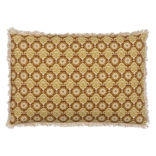 BigBuy Home Kissen Baumwolle Braun Beige 60 x 40 cm von BigBuy Home