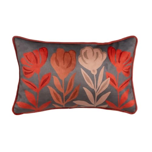 BigBuy Home Kissen Blumen 45 x 30 cm von BigBuy Home