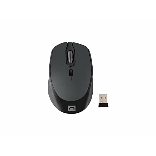 BigBuy Home Raton Osprey Wireless 1600 DPI Bluetooth + 2.4 GHZ Negro-GRIS NATEC von NATEC