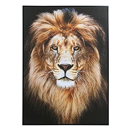 BigBuy Home S0110583 Ölbild, Löwe, 100 x 4 x 140 cm von BigBuy Home