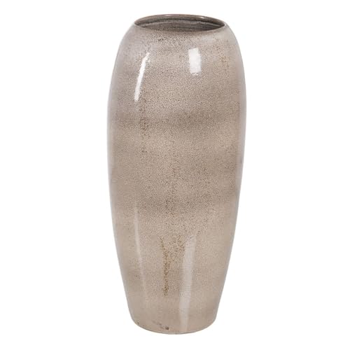 BigBuy Home Vase Beige Keramik 35 x 35 x 81 cm von BigBuy Home