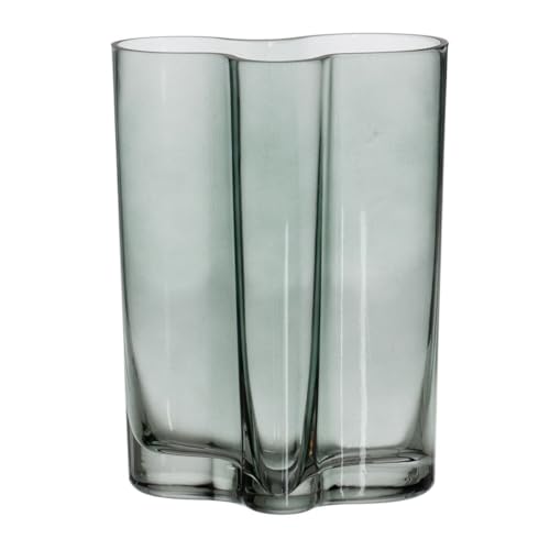 BigBuy Home Vase Blau Glas 15 x 9 x 20,5 cm von BigBuy Home