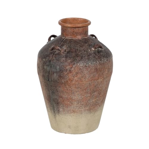 BigBuy Home Vase Eisen 21 x 21 x 30 cm von BigBuy Home