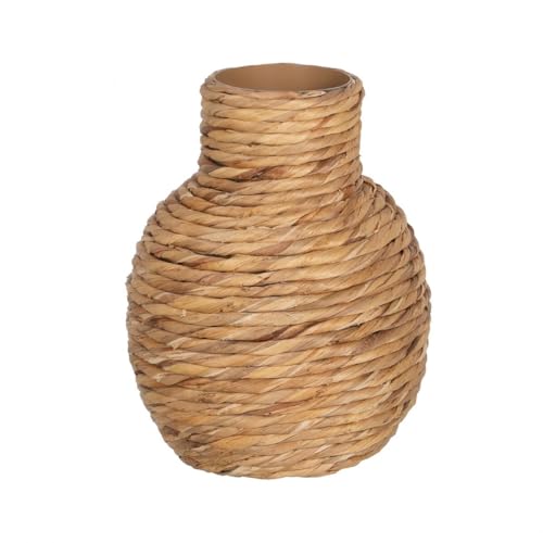 BigBuy Home Vase Naturfaser Naturfaser 21 x 21 x 31 cm von BigBuy Home