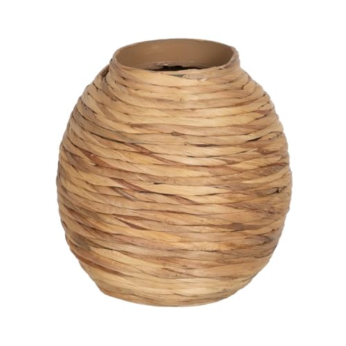 BigBuy Home Vase Naturfaser Naturfaser 26 x 26 x 27 cm von BigBuy Home