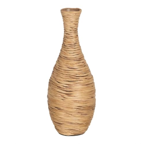 BigBuy Home Vase Naturfaser Naturfaser 26 x 26 x 60 cm von BigBuy Home