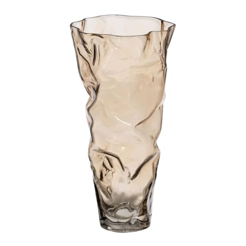 BigBuy Home Vase braun Glas 15,5 x 14 x 32 cm von BigBuy Home