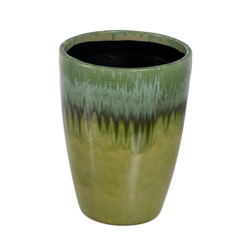 BigBuy Home Vase grün Keramik 33 x 33 x 45 cm von BigBuy Home