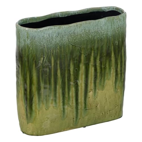 BigBuy Home Vase grün Keramik 43 x 16 x 41,5 cm von BigBuy Home