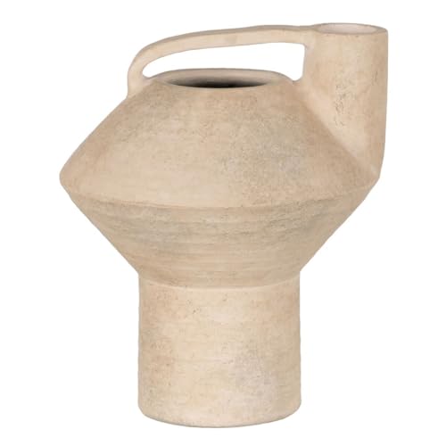 BigBuy Home Vase hellgrau Keramik 26 x 25 x 30 cm von BigBuy Home