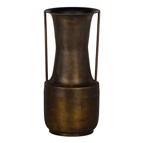 Goldene Vase, Metall, 20 x 20 x 44 cm von BigBuy Home