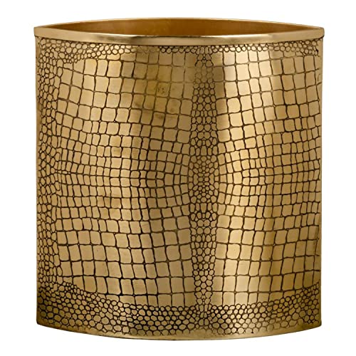 Vase 28 x 12 x 29,5 cm Gold Metall von BigBuy Home