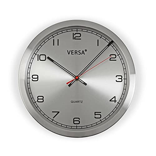 Horloge Murale Aluminium (4,1 x 25 x 25 cm) von BigBuy Home