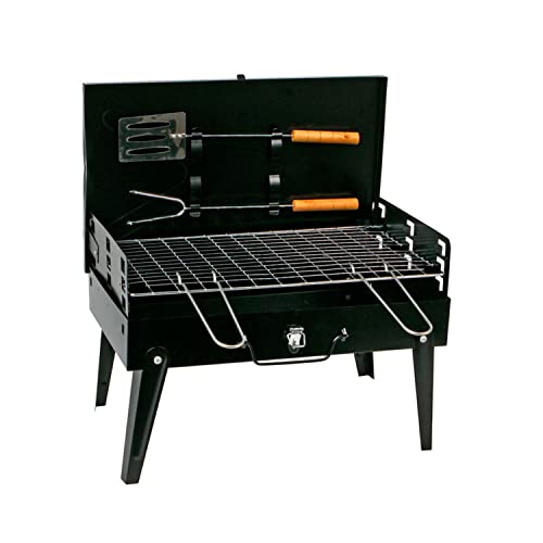 BigBuy Outdoor Tragbarer Grill, mehrfarbig, Standard von BigBuy Outdoor