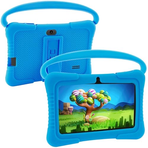 BigBuy Tech Interaktives Tablet für Kinder, K705, Blau, 32 GB, 2 GB RAM, 17,8 cm (7 Zoll) von BigBuy Tech