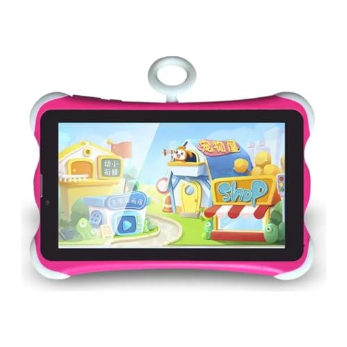 BigBuy Tech Interaktives Tablet für Kinder K712, Rosa von BigBuy Tech