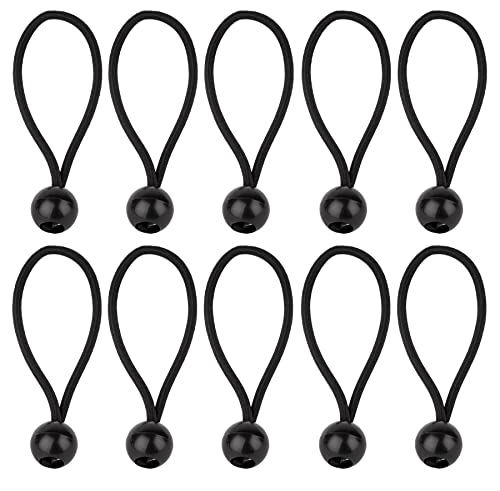 BigDean 10x Planenspanner mit Kugel - Spanngummis 15cm Gummispanner Zeltspanner Expanderschlingen Kugelspanner - Befestigung für Planen, Banner, Zelte, uvm. BigDean 10x Planenspanner mit Kugel - Spanngummis 15cm Gummispanner Zeltspanner Expanderschlingen Kugelspanner - Befestigung für Planen, Banner, Zelte, uvm. von BigDean
