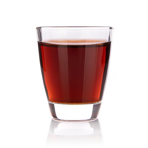 BigDean 6 Stück Schnapsgläser 2cl - Shotgläser aus klarem Glas mit dickem Boden - robustes Schnapsglas - spülmaschinenfest - Shot Gläser für Tequila, Wodka, Ouzo - Gastro Qualität von BigDean