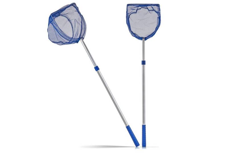 BigDean Angelkescher 2x Kescher für Kinder Teleskop Kinderkescher 75cm lang (2-St) von BigDean