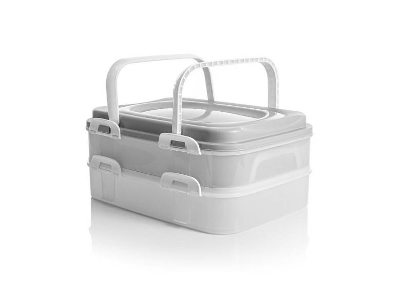 BigDean Aufbewahrungsbox Partycontainer mit 2 Etagent von BigDean