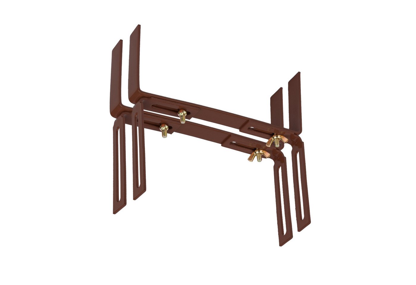 BigDean Blumenkastenhalter Standard H-Form Kasten Halter Balkonkastenhalter, 1-St. von BigDean