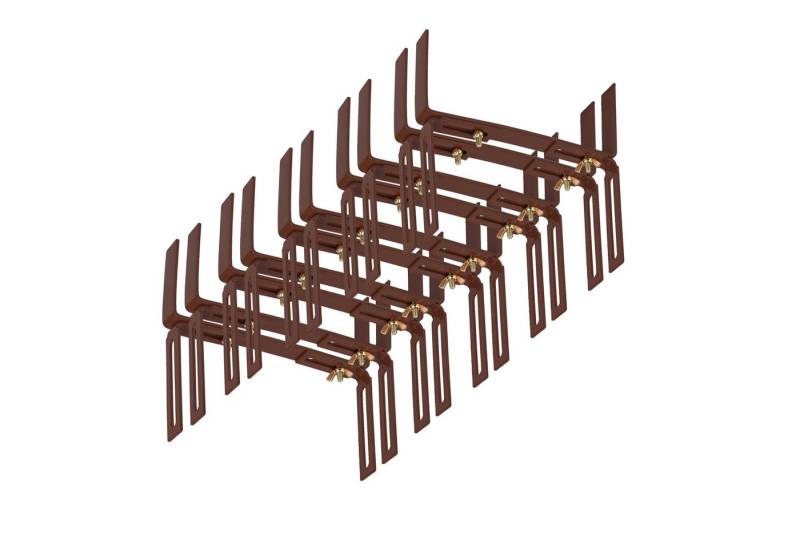 BigDean Blumenkastenhalter Standard H-Form Kasten Halter Balkonkastenhalter, 5-St. BigDean Blumenkastenhalter Standard H-Form Kasten Halter Balkonkastenhalter, 5-St. von BigDean