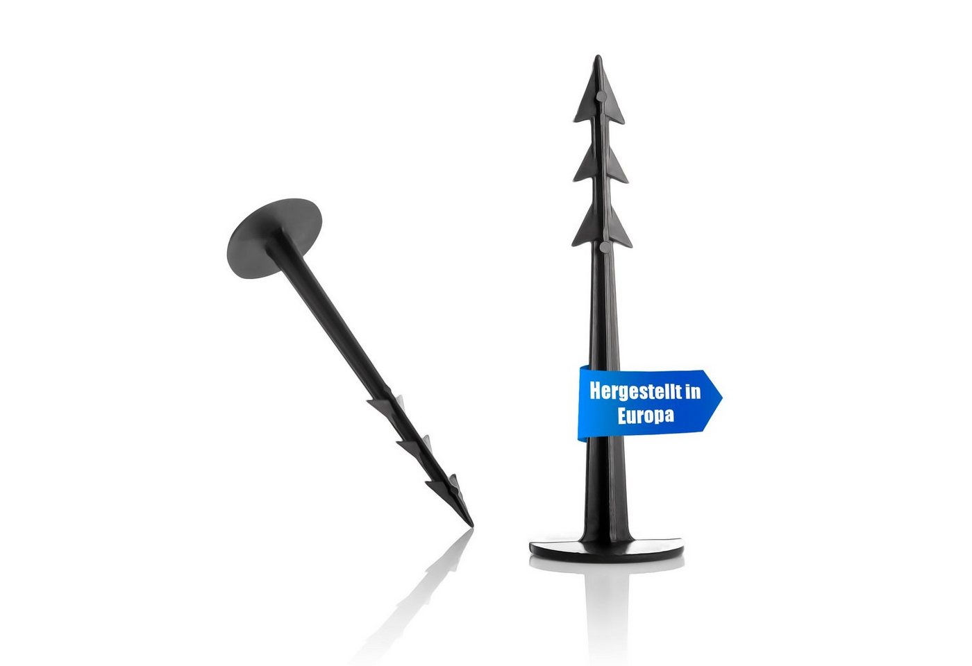 BigDean Erdnagel Erdanker Bodenanker für Gartenvlies 12,5cm Erdnägel Erdhaken, 200-St. BigDean Erdnagel Erdanker Bodenanker für Gartenvlies 12,5cm Erdnägel Erdhaken, 200-St. von BigDean