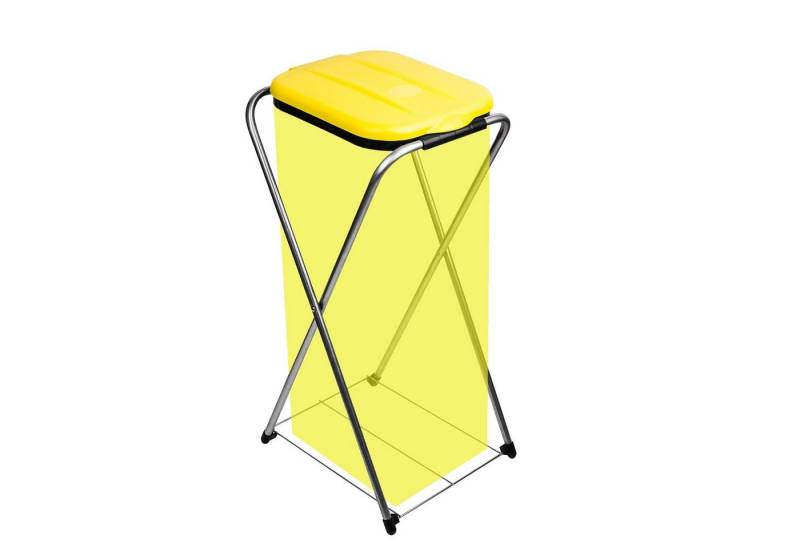 BigDean Müllsackständer GELB mit Gitterboden Müllsackhalter Mülleimer Müllbeutelständer BigDean Müllsackständer GELB mit Gitterboden Müllsackhalter Mülleimer Müllbeutelständer von BigDean