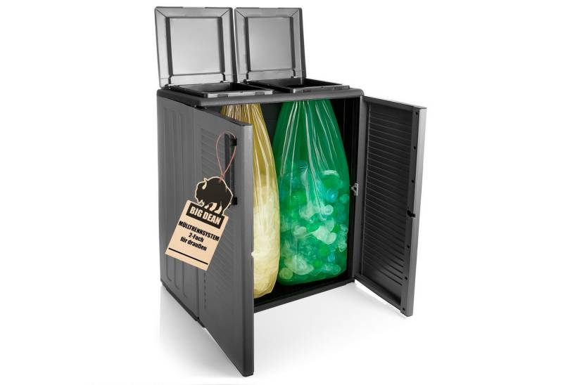 BigDean Mülltrennsystem Schrank Recycling System auch für Gelben Sack Made in Italy BigDean Mülltrennsystem Schrank Recycling System auch für Gelben Sack Made in Italy von BigDean