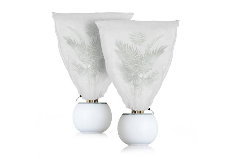 BigDean Schutzhaube 2er Set Winterschutz Kübelpflanzensack 110 x 150 cm Schutzhaube,(Set, 2-tlg., 2er) Vlies, Winterschutz, Schutzhaube, Für Kübelpflanzen von BigDean