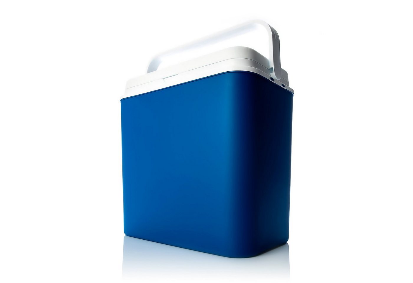 BigDean Thermobehälter Kühlbox 24 Liter blau/weiß bis zu 9 Std. Kühlung Kühltasche, PP-Kunststoff, (1-tlg) von BigDean