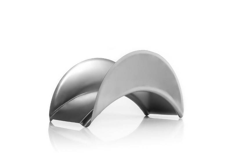 BigDean Wandschlauchhalter Gartenschlauchhalter aus Metall silber - zur Wandmontage, (Packung, 1-tlg., 1 stk), Robust, Simpel, Für Gartenschlauch oder Kabel, Wandmontage von BigDean