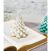Weihnachtsbaumkerze| Weihnachtsdeko Kerze| Weihnachtsbaum Mit Lichterkette| Immergrüne Baumkerze| Tannenbaum Kerze Weihnachtsbaumkerze| Weihnachtsdeko Kerze| Weihnachtsbaum Mit Lichterkette| Immergrüne Baumkerze| Tannenbaum Kerze von BigFanArtStudio