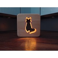 Fuchs Deko Holz Led Nachtlicht/Tischlicht - Nachlicht Geschenk- Usb-C Fuchs Deko Holz Led Nachtlicht/Tischlicht - Nachlicht Geschenk- Usb-C von BigHeadWood