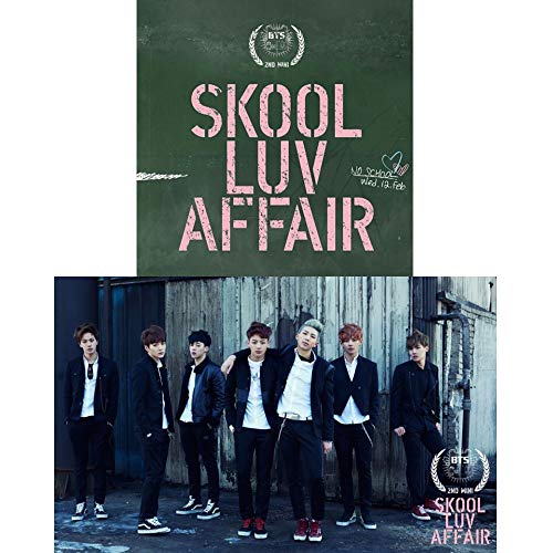 BTS Skool Luv Affair 2nd Mini Album Bangtan Boys CD+Photobook+Photocard+Gift (Extra 6 Photocards and 1 Double-Sided Photocard Set) von BigHit