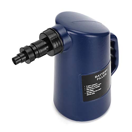Batteriefüllflasche, 2 l Batteriefüllwerkzeug Blei-Säure-Flüssigkeitsfüllwerkzeug Auto Deep Cycle Jug Batteriefüllflasche, 2 l Batteriefüllwerkzeug Blei-Säure-Flüssigkeitsfüllwerkzeug Auto Deep Cycle Jug von BigKing