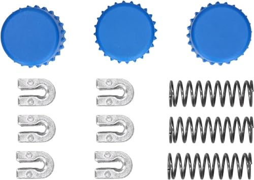 BigKing 3 Set 2 1/2 Zoll Bump Knob + Eyelet Sleeve + Spring Fit für Husqvarna T35 Trimmerkopf von BigKing